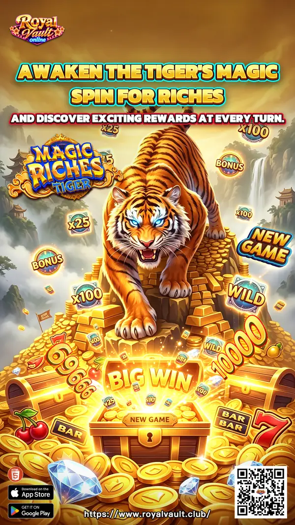 Magic Riches Tiger &mdash; Royal Vault software title