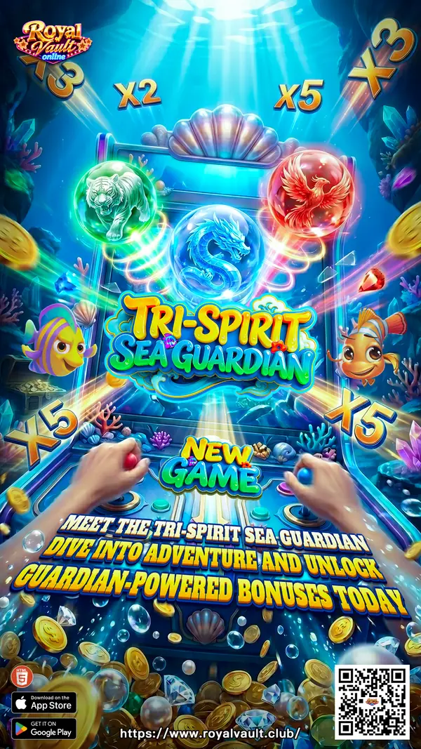 Tri-Spirit Sea Guardian &mdash; Royal Vault software title